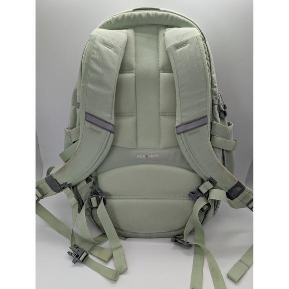 North Face Recon Backpack Sage Green - FlexVent Laptop Travel Daypack - Picture 2 of 13